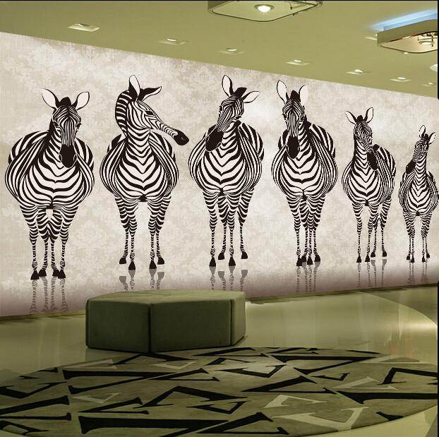 3D A Line Zebra 56 Wallpaper AJ Wallpaper 
