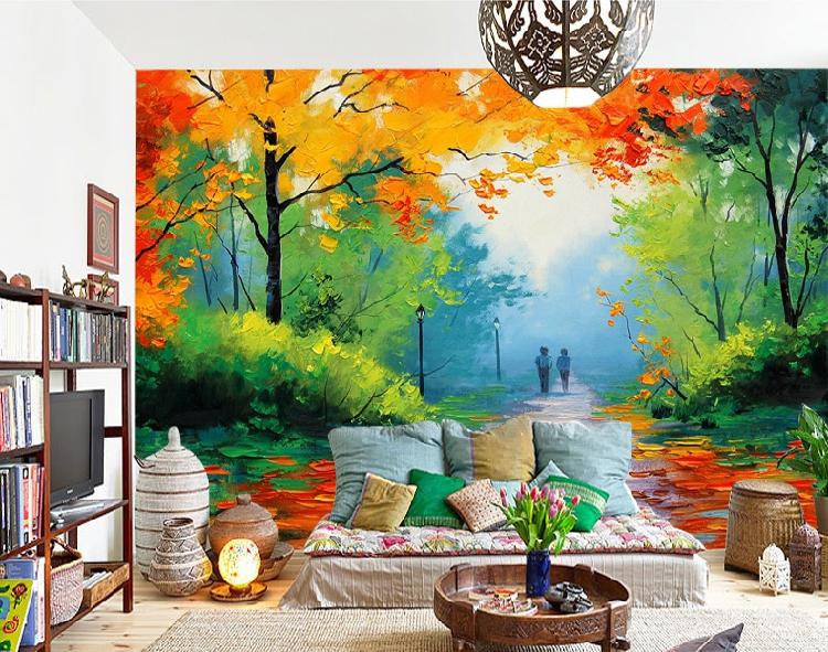 3D Graffiti Landscape 101 Wallpaper AJ Wallpaper 