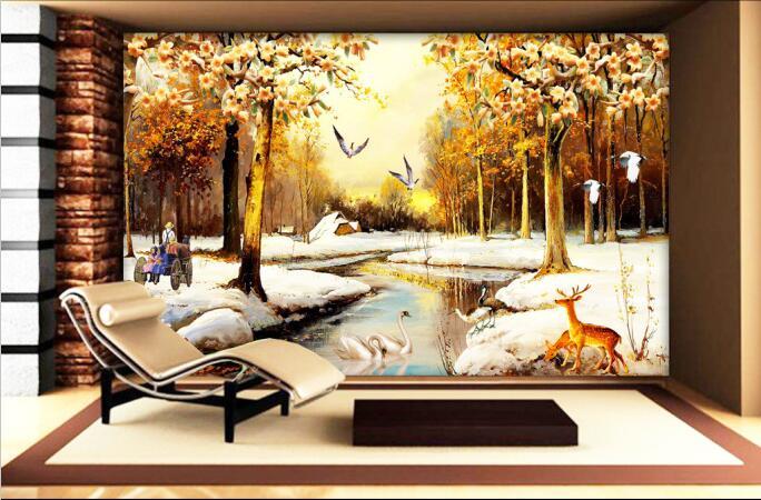 3D Melting Pigeons 093 Wallpaper AJ Wallpaper 