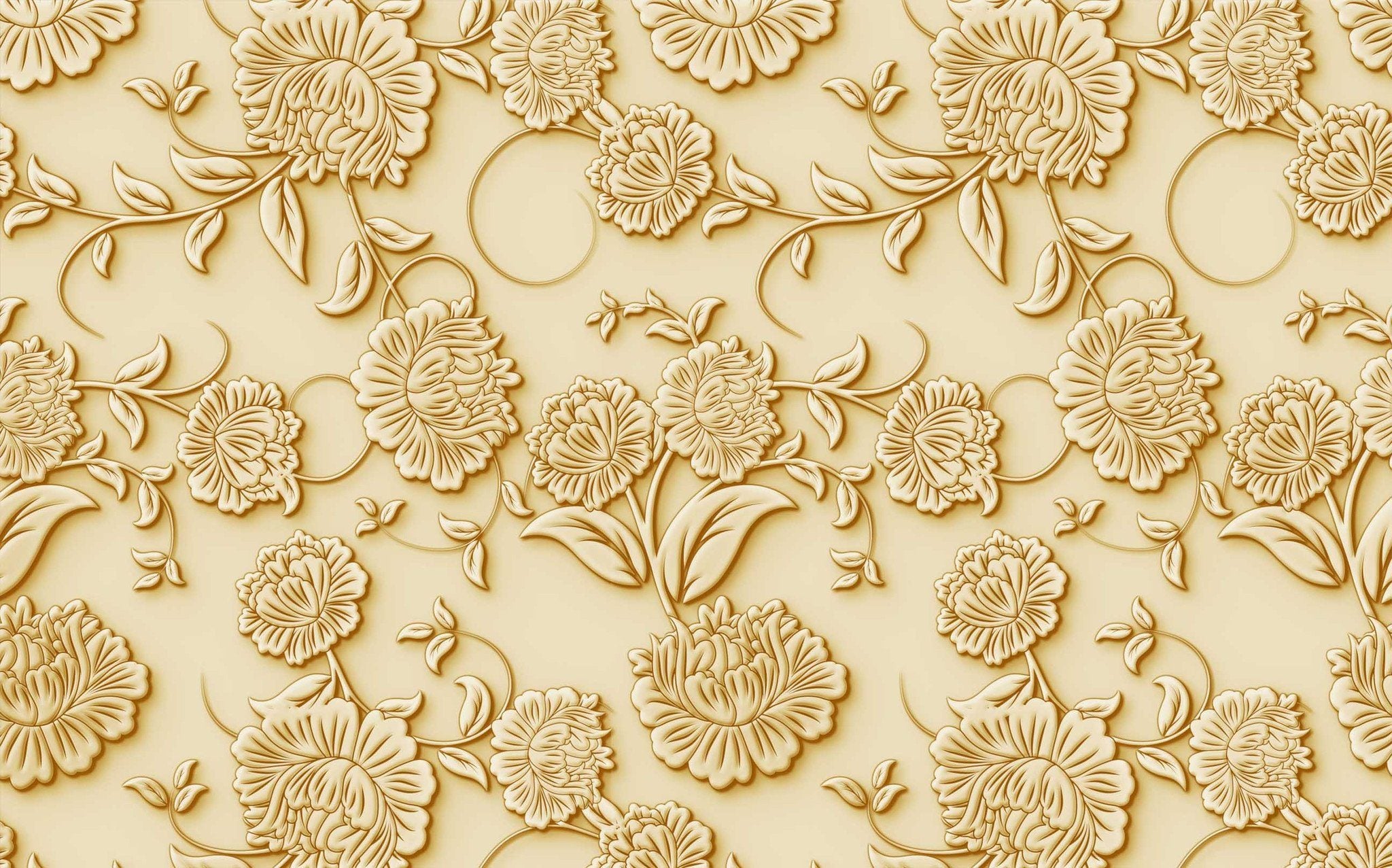 Elegant Flower Patterns Wallpaper AJ Wallpaper 