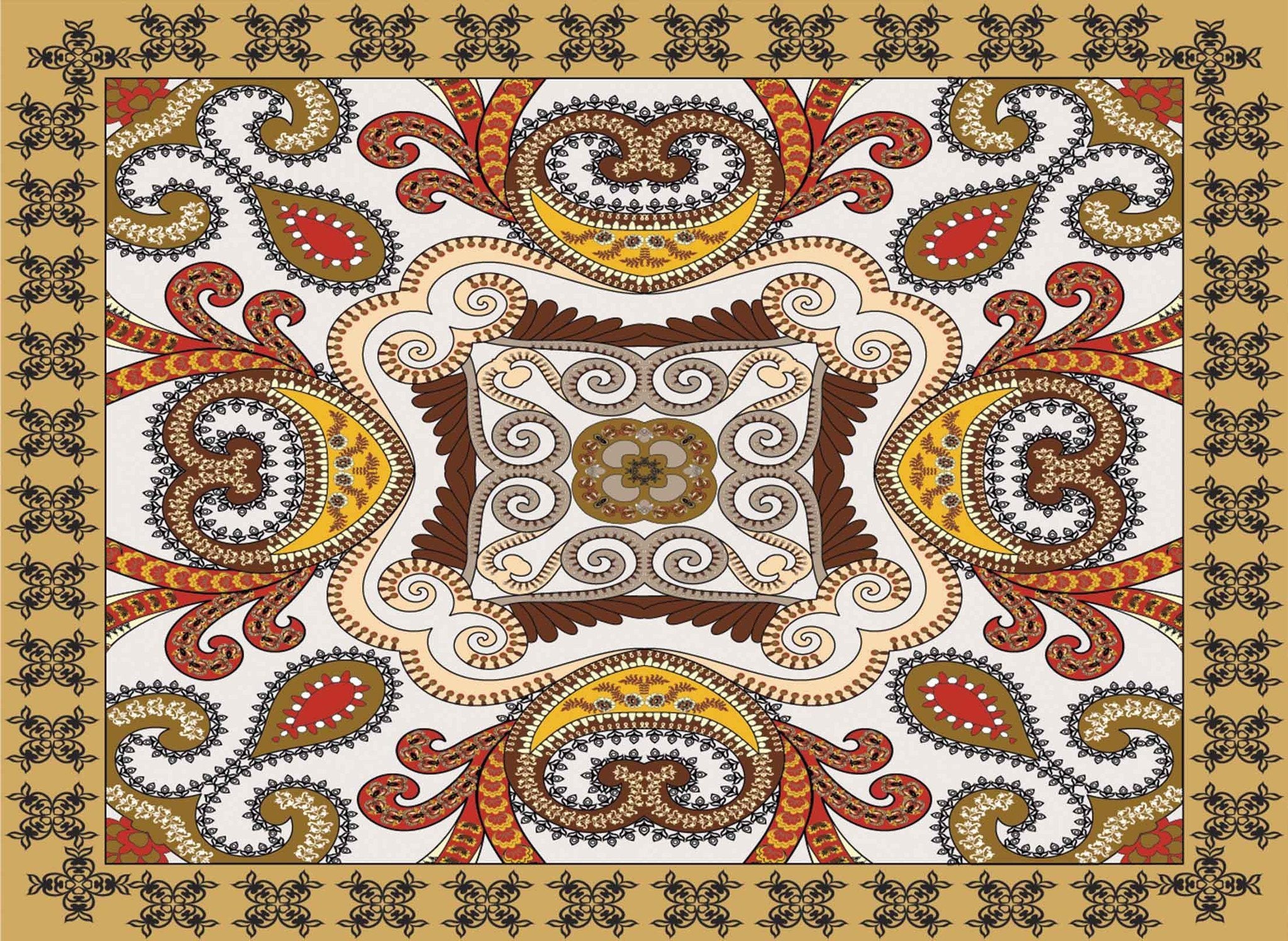 Vintage Metal Patterns Wallpaper AJ Wallpaper 