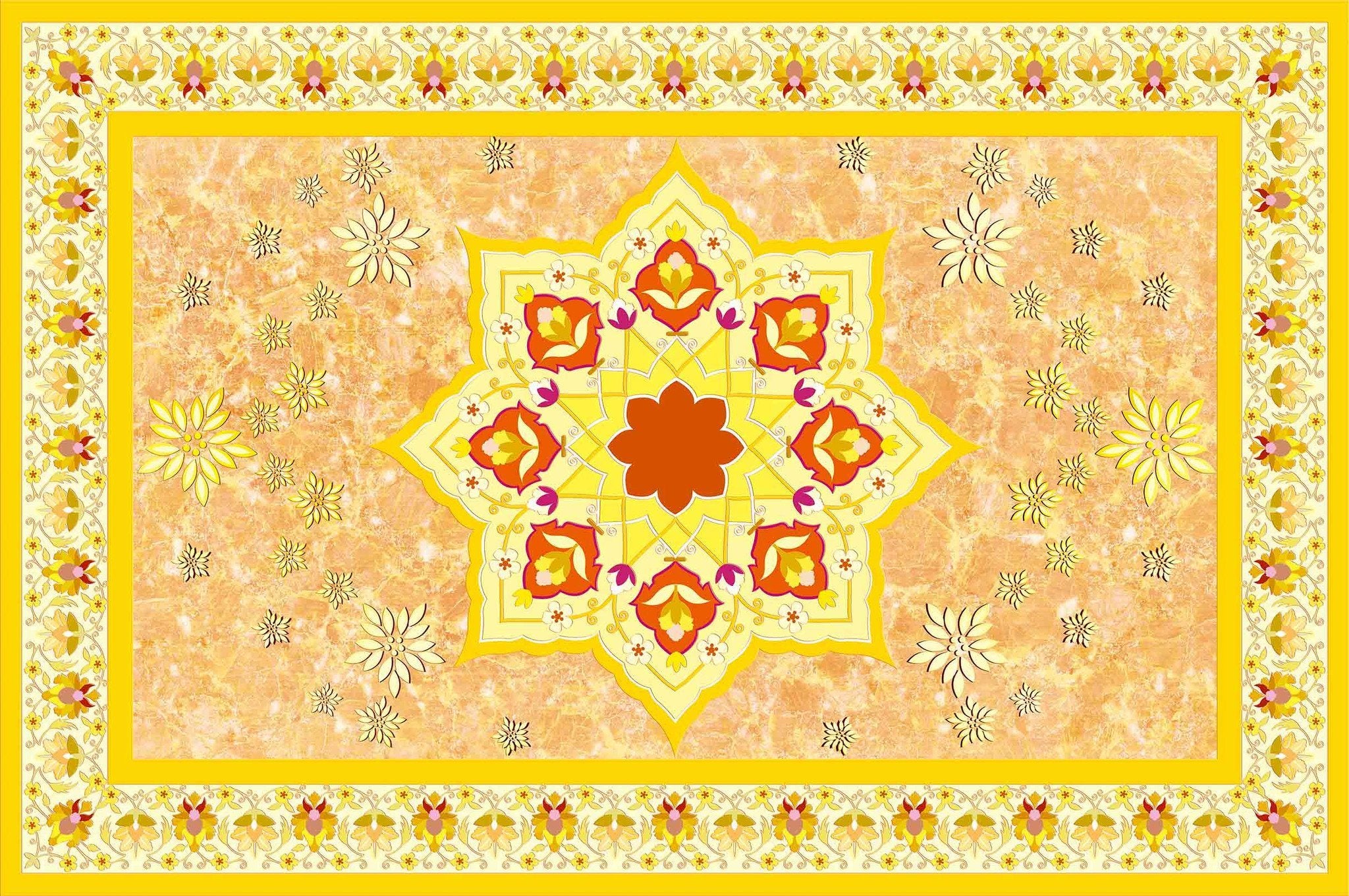 Bright Flowers Patterns Wallpaper AJ Wallpaper 
