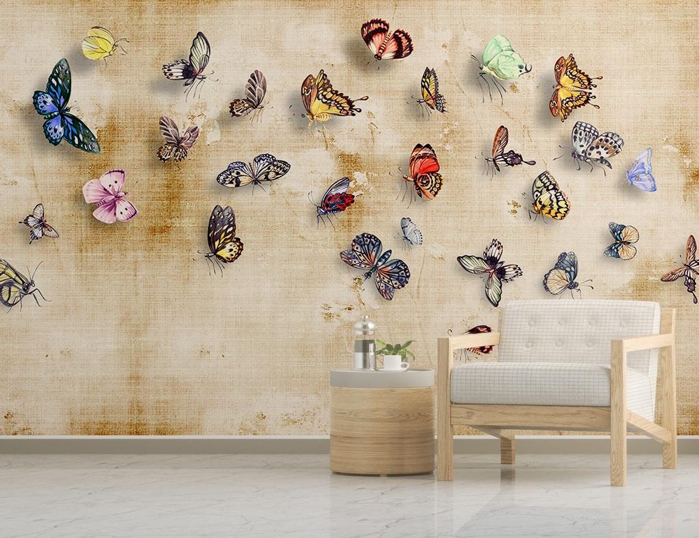 3D Butterfly Specimen 235 Wallpaper AJ Wallpaper 