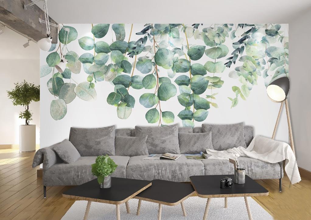 3D Vine Leaves 124 Wallpaper AJ Wallpaper 