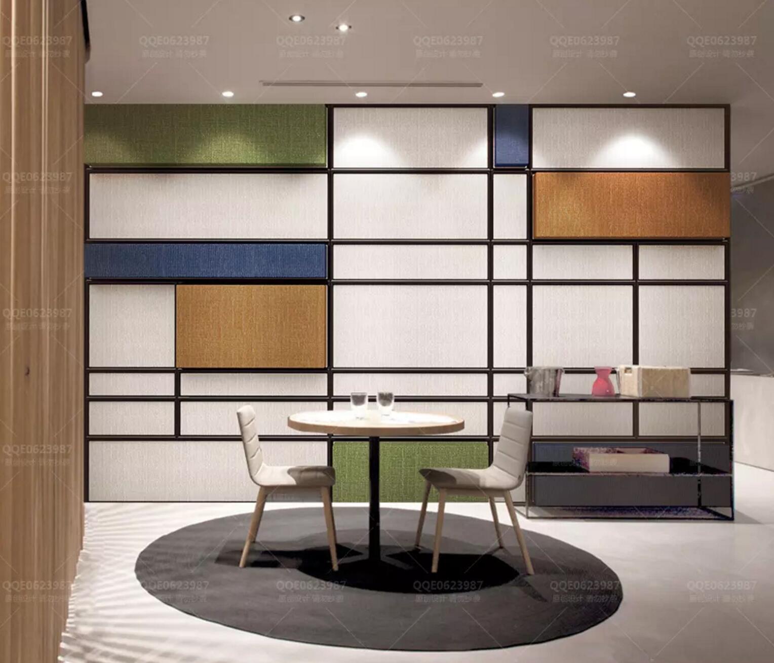 3D Square Wooden Block WC598 Wall Murals