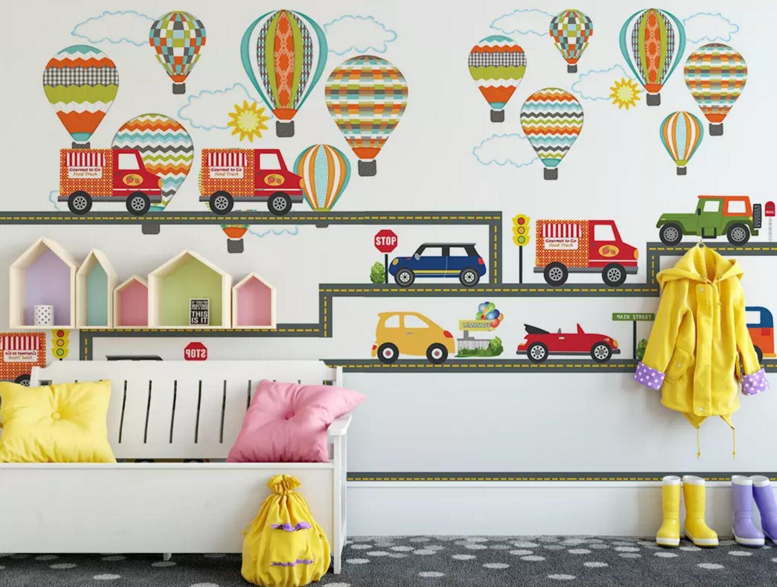 3D Balloon Car 169 Wallpaper AJ Wallpaper 