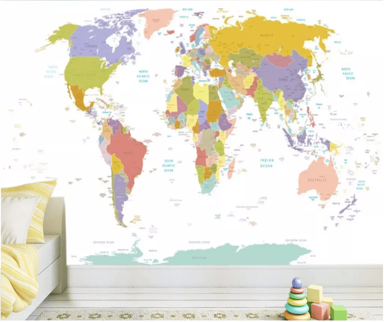 3D Color Map 2003 Wall Murals Wallpaper AJ Wallpaper 2 