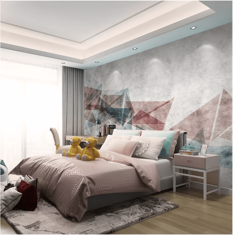 3D Transparent Geometry 2128 Wall Murals Wallpaper AJ Wallpaper 2 