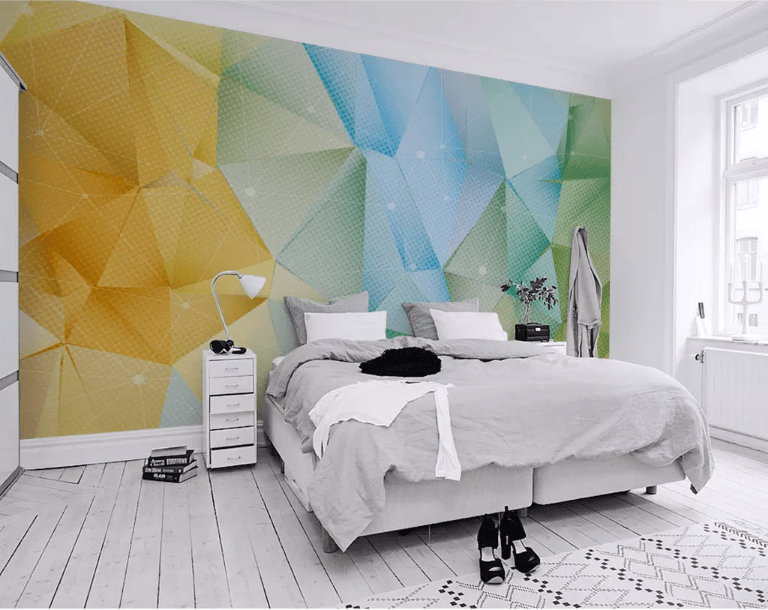 3D Color Geometry 2065 Wall Murals Wallpaper AJ Wallpaper 2 