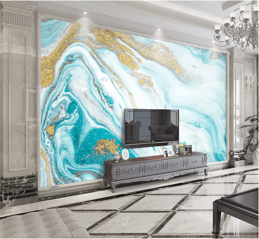 3D Blue River 2115 Wall Murals Wallpaper AJ Wallpaper 2 