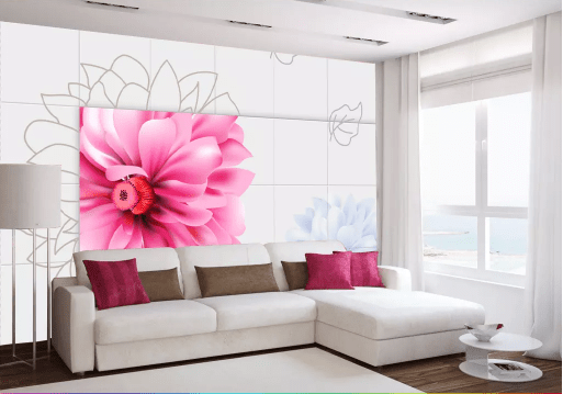 3D Pink Lotus 2025 Wall Murals Wallpaper AJ Wallpaper 2 