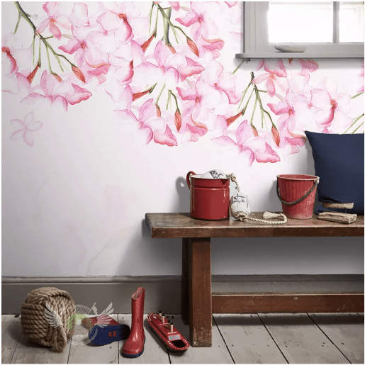 3D Peach Blossom 2045 Wall Murals Wallpaper AJ Wallpaper 2 