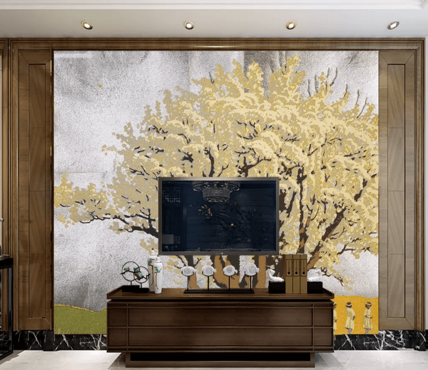 3D Watercolor Decoration 1626 Wallpaper AJ Wallpaper 2 