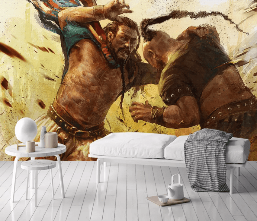 3D Mongolian Fighting 1587 Wallpaper AJ Wallpaper 2 