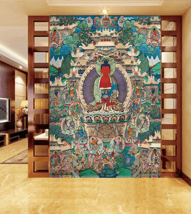 3D Tibetan Buddhism 1668 Wallpaper AJ Wallpaper 