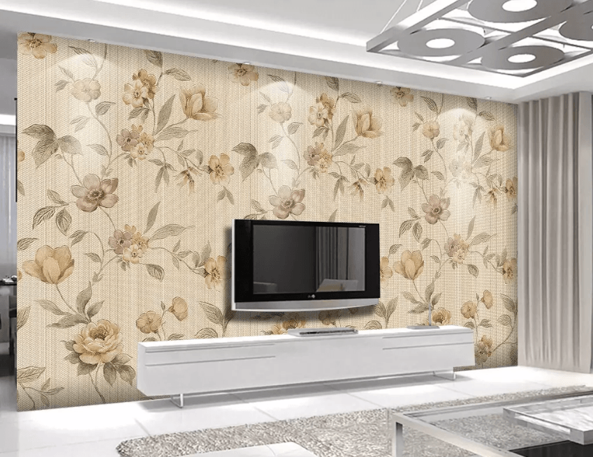 3D Floral Pattern 1579 Wallpaper AJ Wallpaper 2 