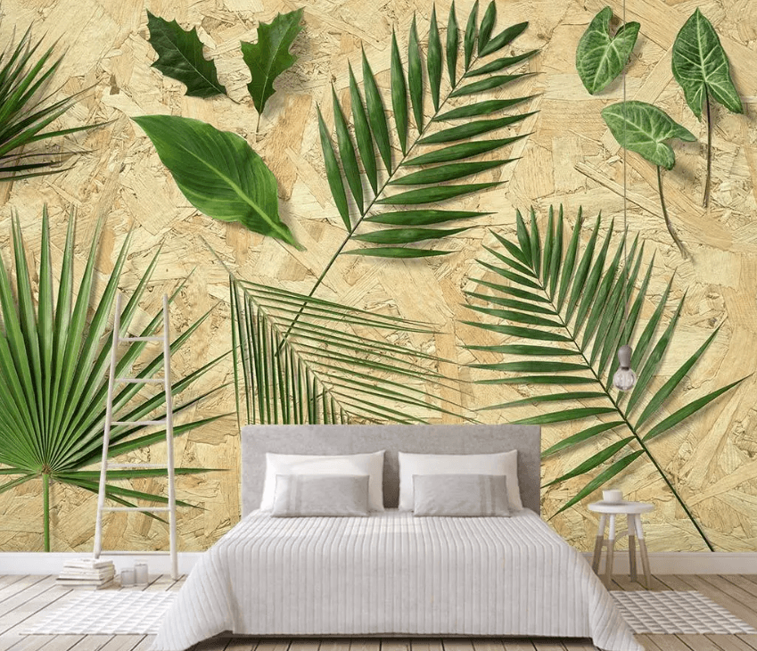 3D Brown Leaf 1548 Wallpaper AJ Wallpaper 2 