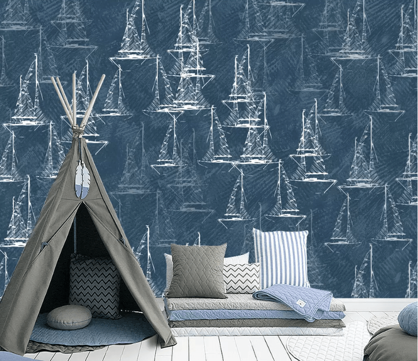 3D Boat Sketch 1457 Wallpaper AJ Wallpaper 2 