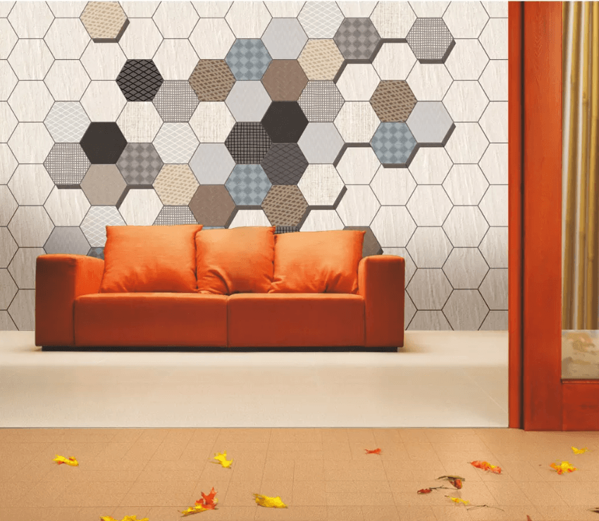 3D Hexagonal Traditional Pattern 1448 Wallpaper AJ Wallpaper 2 