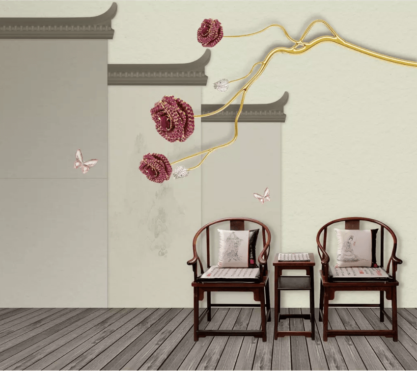 3D Vintage Wall Butterfly 1440 Wallpaper AJ Wallpaper 2 