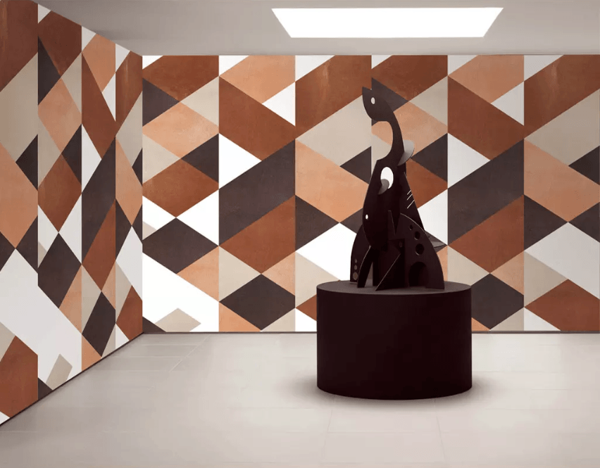 3D Red Triangle Stitching 1436 Wallpaper AJ Wallpaper 2 