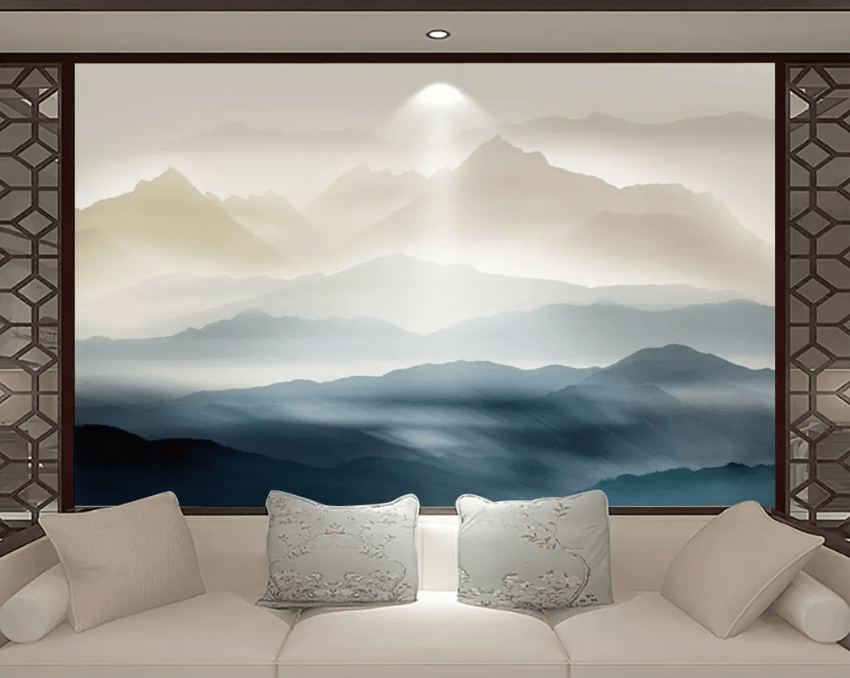 3D Deep Mountain 1433 Wallpaper AJ Wallpaper 2 