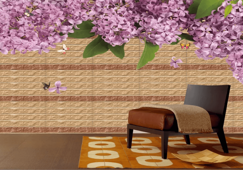 3D Bouquet Petal Butterflies 1421 Wallpaper AJ Wallpaper 2 