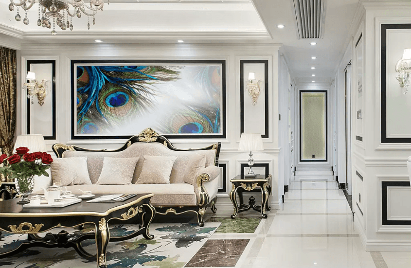 3D Green Peacock Tail 1361 Wallpaper AJ Wallpaper 2 