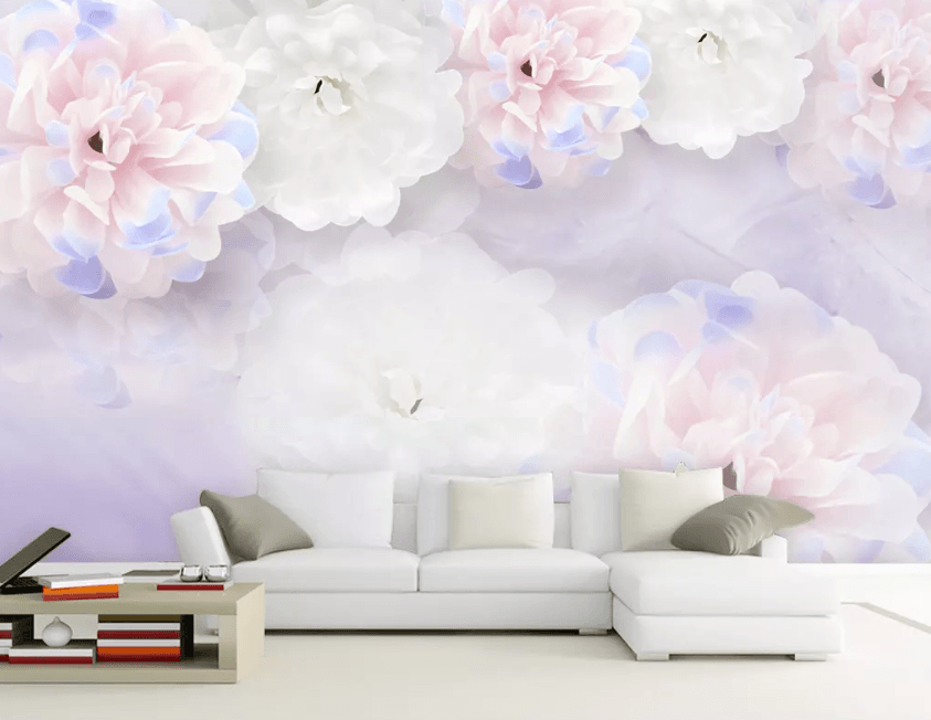 3D Pink Bloom 1303 Wallpaper AJ Wallpaper 2 