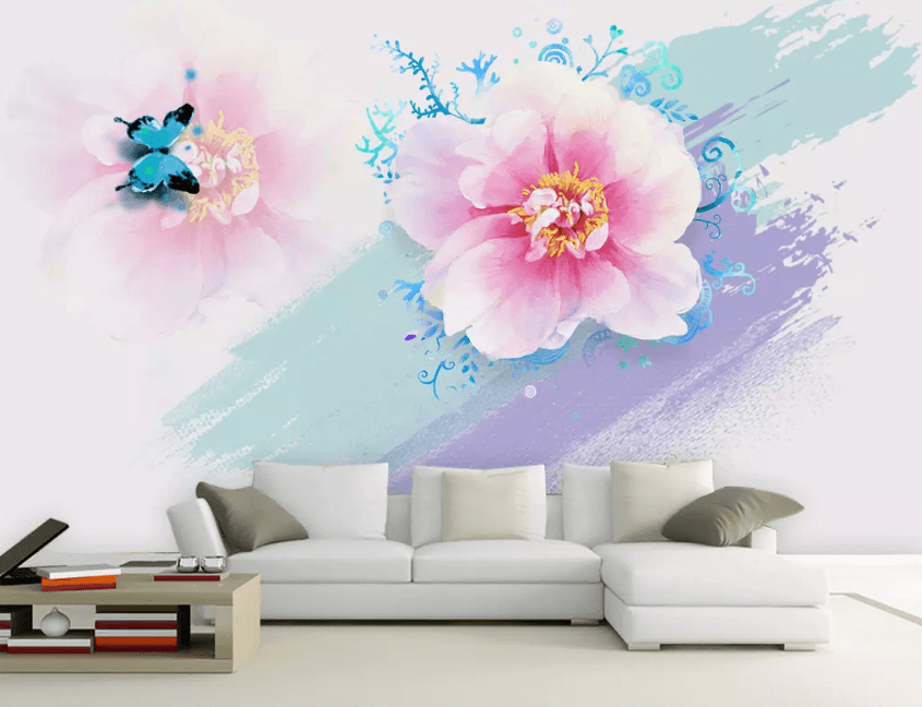 3D Expand Flower 1301 Wallpaper AJ Wallpaper 2 