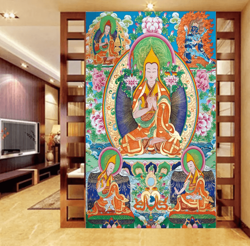 3D Master Tsongkhapa 1650 Wallpaper AJ Wallpaper 