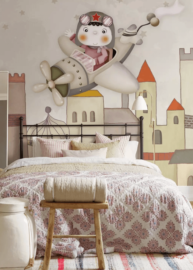 3D Airplane Kid 1272 Wallpaper AJ Wallpaper 2 