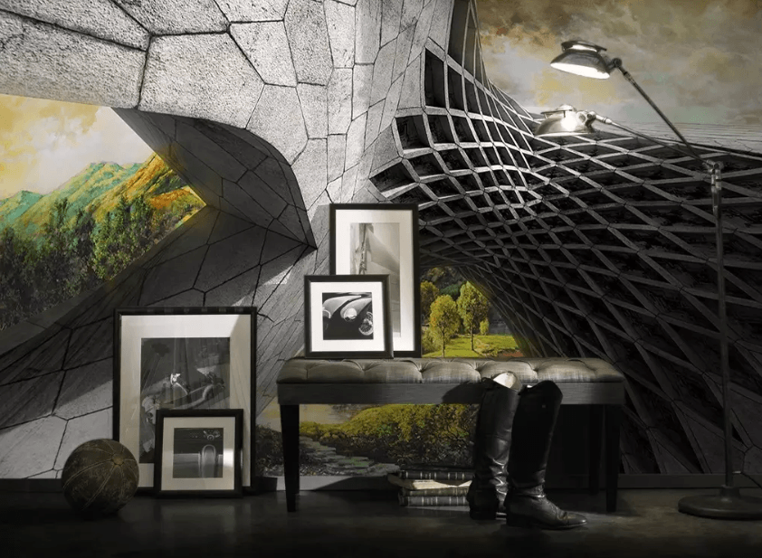 3D Diamond Building 1262 Wallpaper AJ Wallpaper 2 