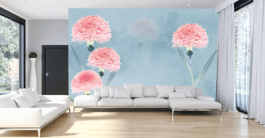 3D Safflower Open 1236 Wallpaper AJ Wallpaper 2 