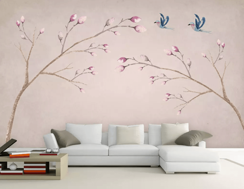 3D Fragrant Bird 1238 Wallpaper AJ Wallpaper 2 