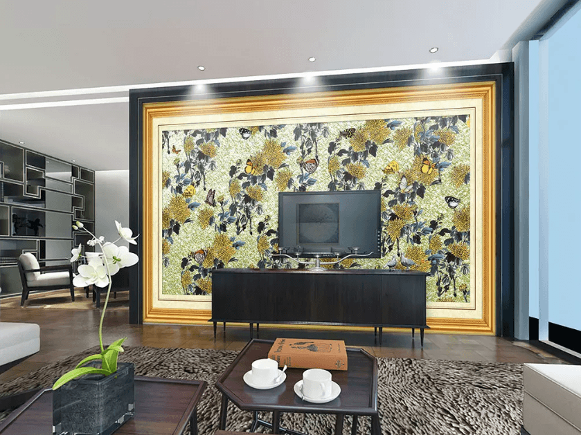 3D Cross Stitch Butterfly 1161 Wallpaper AJ Wallpaper 2 