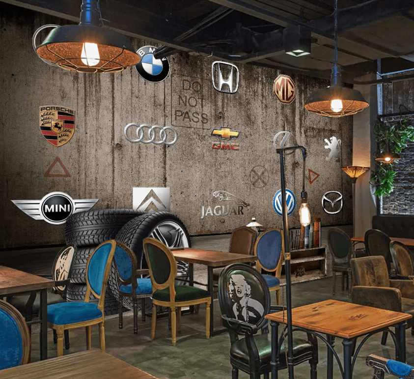 3D Car Brand Wheel 1132 Wallpaper AJ Wallpaper 2 