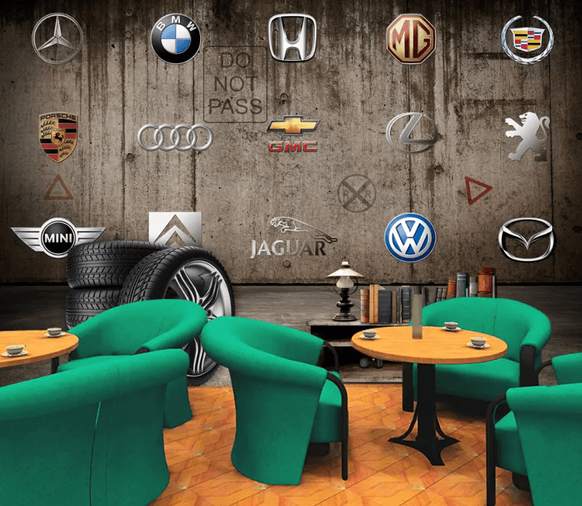 3D Car Brand Wheel 1132 Wallpaper AJ Wallpaper 2 