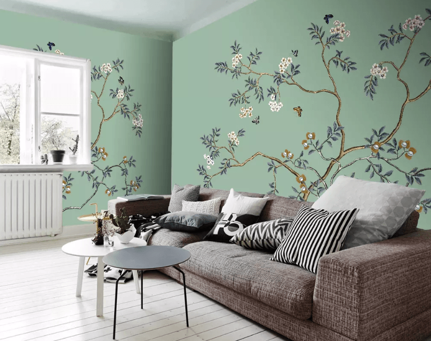 3D Flower Branch 1092 Wallpaper AJ Wallpaper 2 