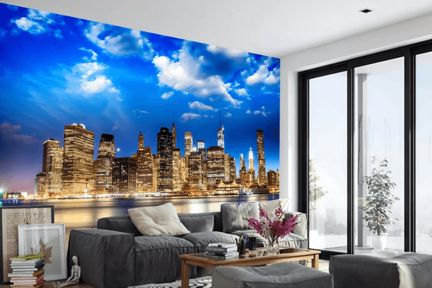 3D Beautiful City Night View 1053 Wallpaper AJ Wallpaper 2 