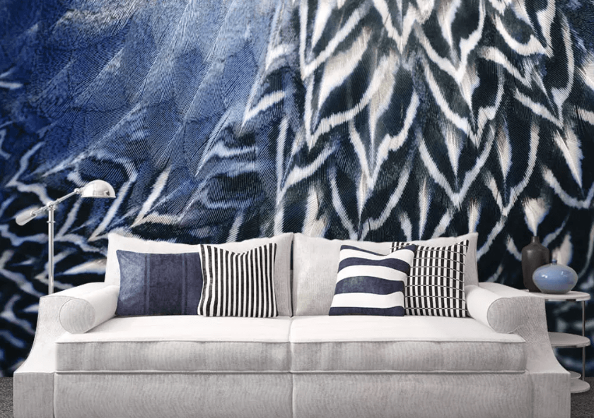 3D Graffiti Cape Feather 1003 Wallpaper AJ Wallpaper 2 