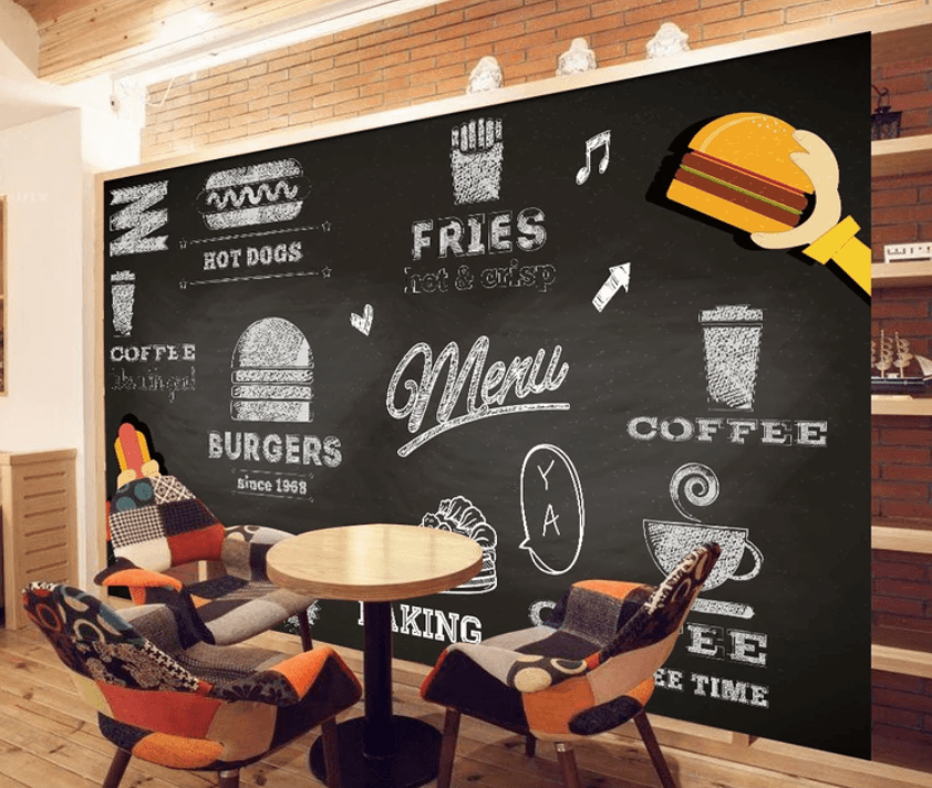 3D Hamburger Hot Dog 967 Wallpaper AJ Wallpaper 2 