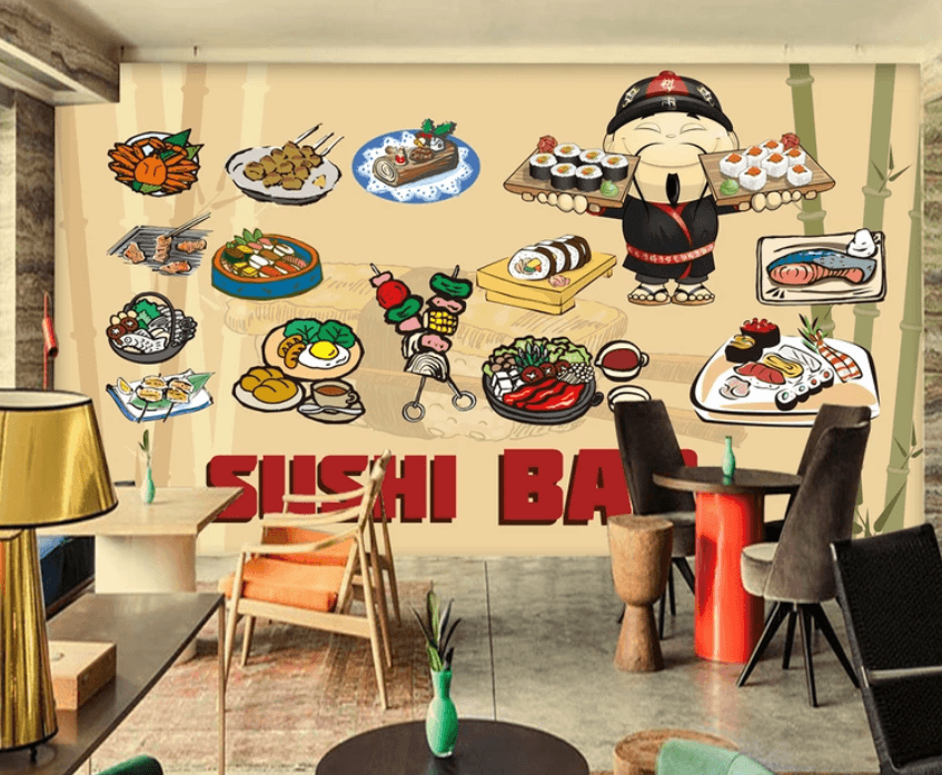 3D Various Delicious Sushi 959 Wallpaper AJ Wallpaper 2 