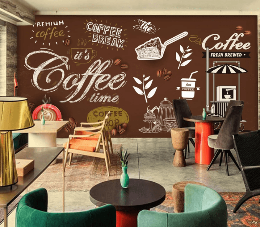 3D Coffee Grass Car 947 Wallpaper AJ Wallpaper 2 