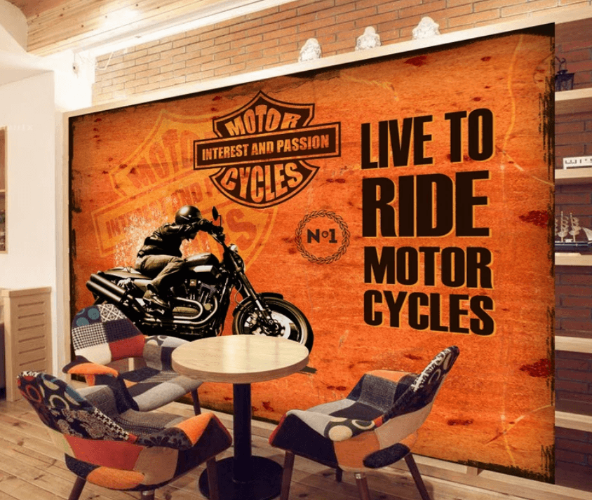 3D Riding A Motorcycle 903 Wallpaper AJ Wallpaper 2 