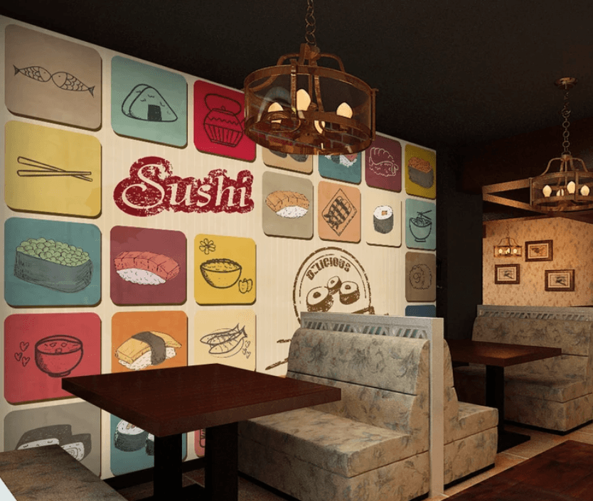 3D Sushi Menu 901 Wallpaper AJ Wallpaper 2 