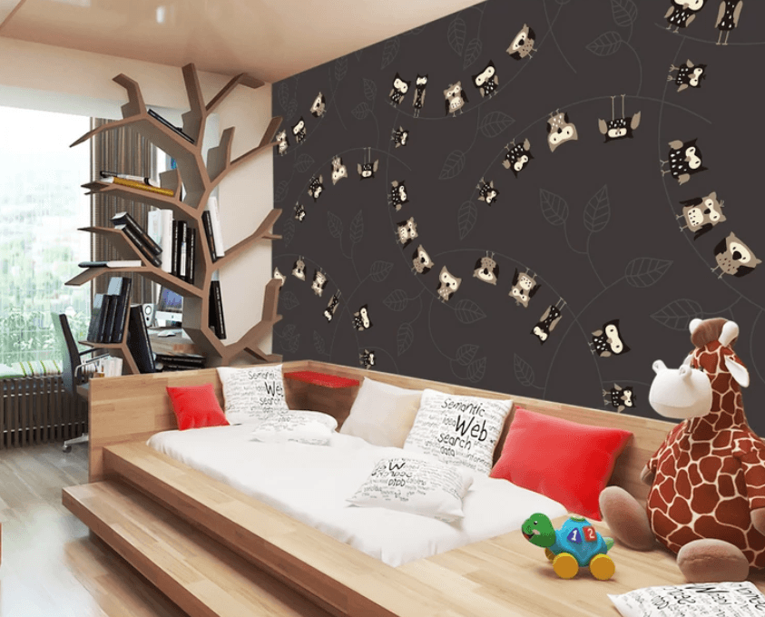 3D Cute Cartoon Owl 897 Wallpaper AJ Wallpaper 2 