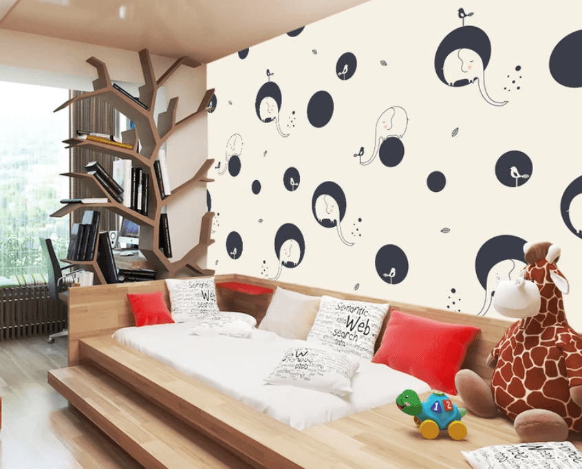 3D Long Nose Elephant 892 Wallpaper AJ Wallpaper 2 