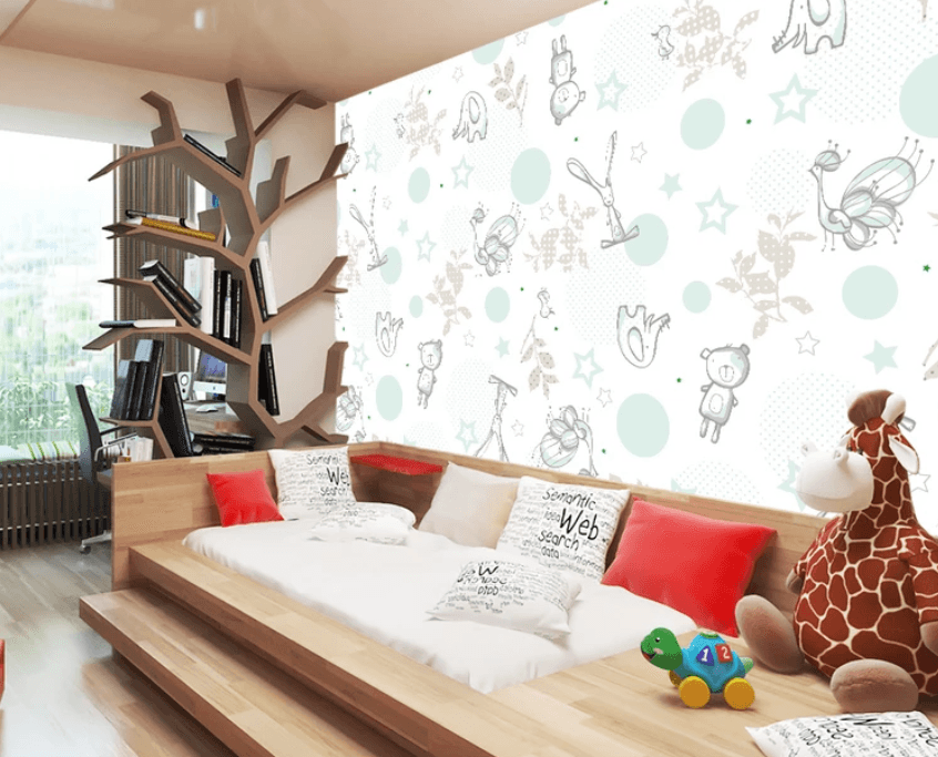 3D Elephant Long Eared Rabbit 881 Wallpaper AJ Wallpaper 2 