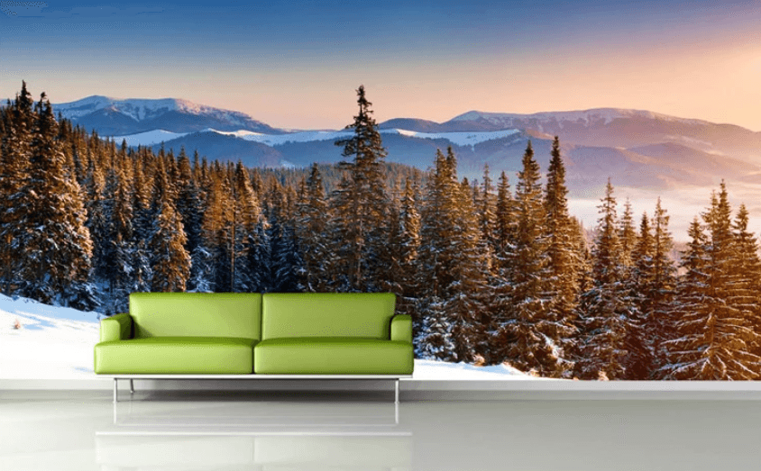 3D Dusk Woods 740 Wallpaper AJ Wallpaper 2 